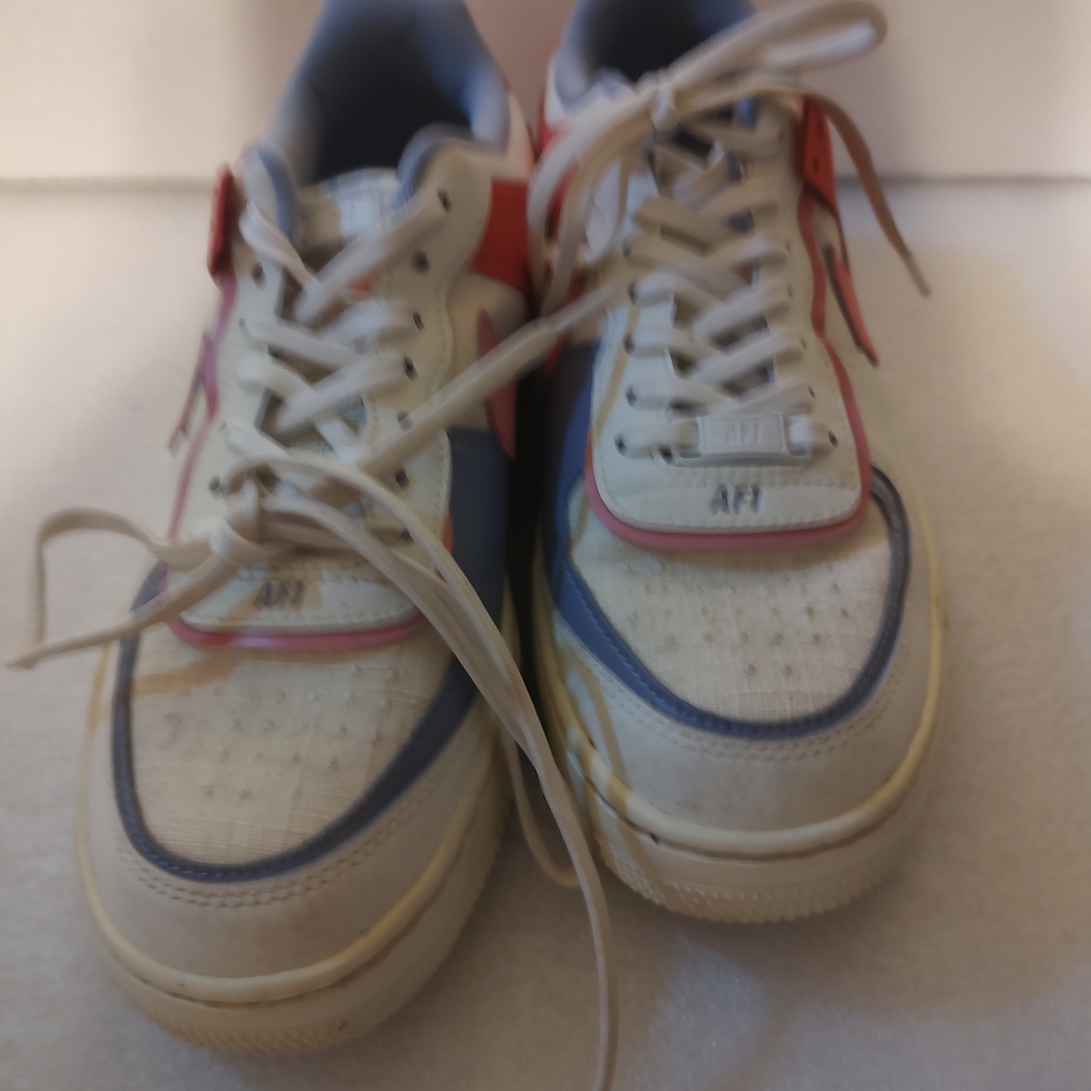 Nike Air Force 1 Women's Size 6.5 Multicolor Sneakers